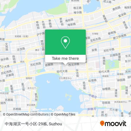 中海湖滨一号小区-29栋 map