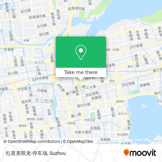 红星美凯龙-停车场 map