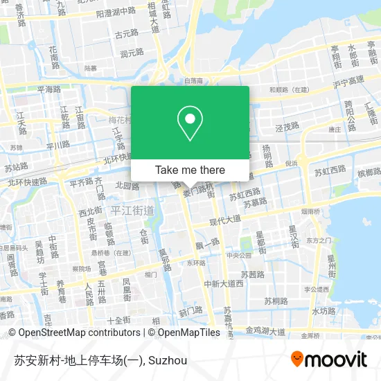 苏安新村-地上停车场(一) map