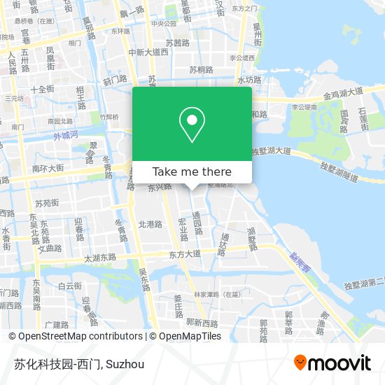 苏化科技园-西门 map
