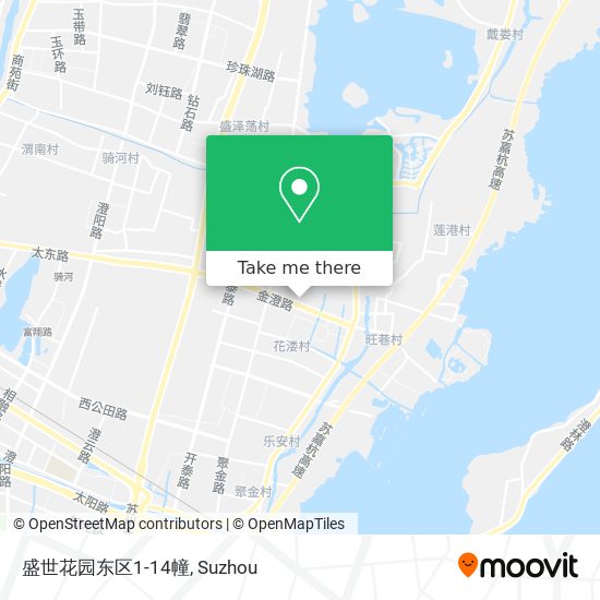 盛世花园东区1-14幢 map