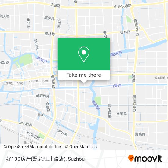 好100房产(黑龙江北路店) map