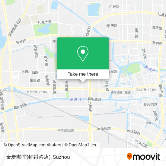 金炭咖啡(虹祺路店) map