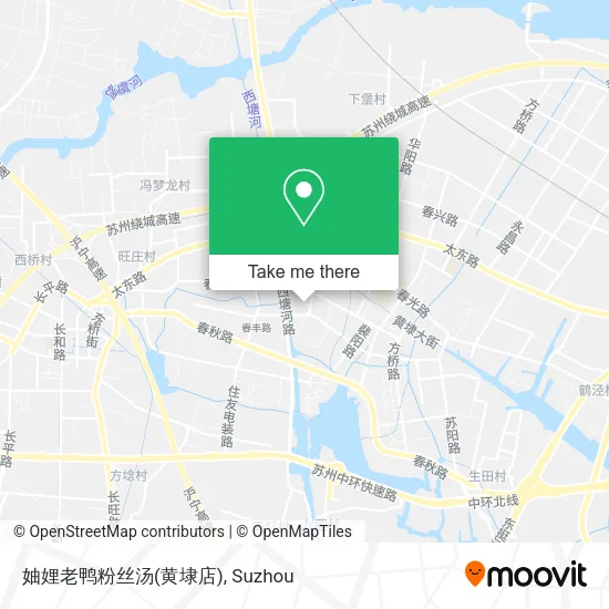 妯娌老鸭粉丝汤(黄埭店) map