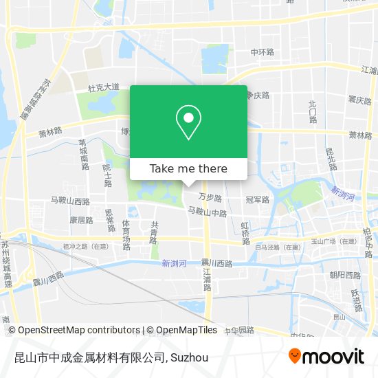 昆山市中成金属材料有限公司 map