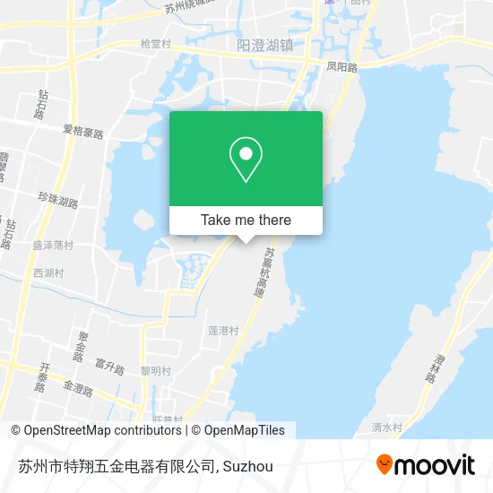 苏州市特翔五金电器有限公司 map