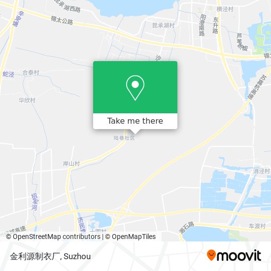 金利源制衣厂 map