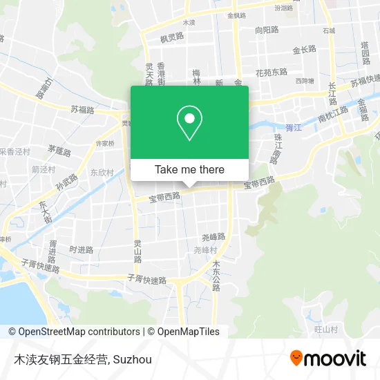 木渎友钢五金经营 map
