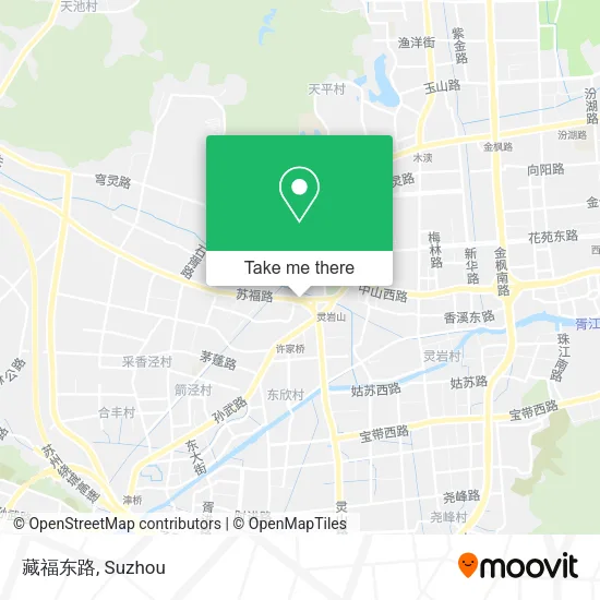 藏福东路 map