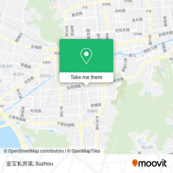 蓝宝私房菜 map