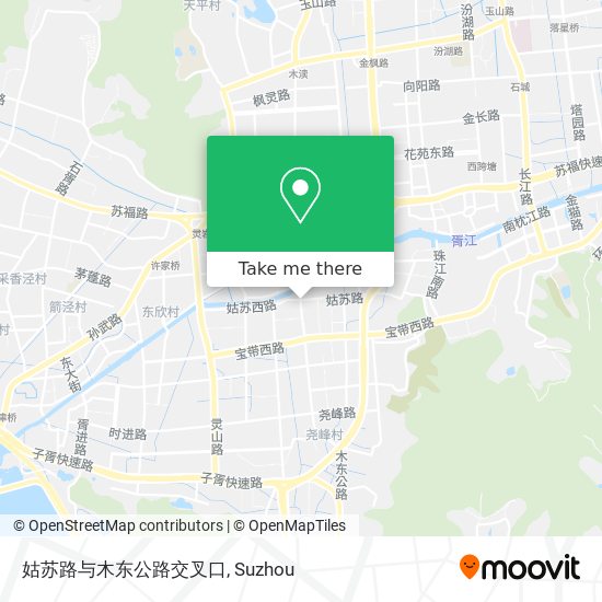 姑苏路与木东公路交叉口 map