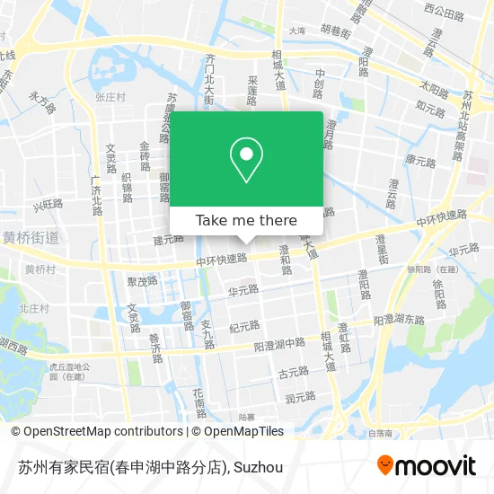 苏州有家民宿(春申湖中路分店) map