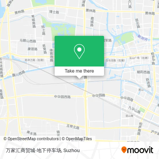 万家汇商贸城-地下停车场 map