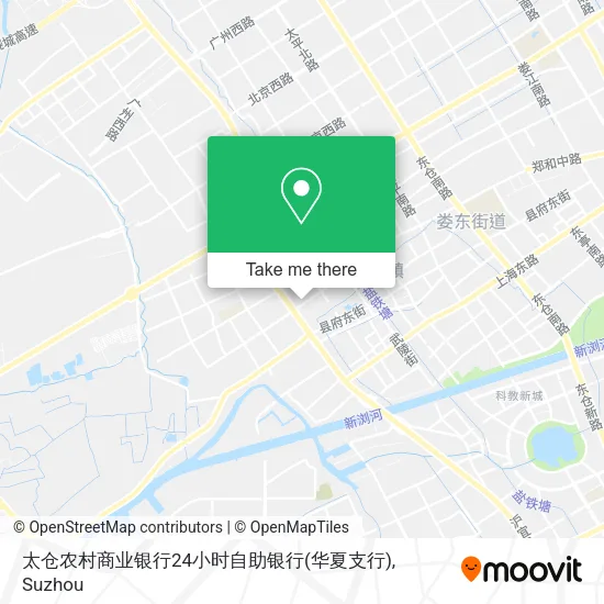 太仓农村商业银行24小时自助银行(华夏支行) map