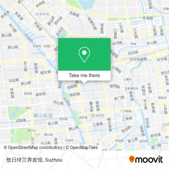 敖日绮兰养发馆 map