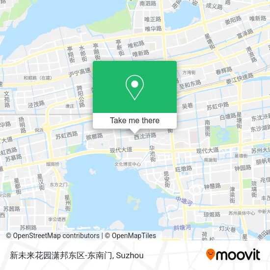 新未来花园潇邦东区-东南门 map