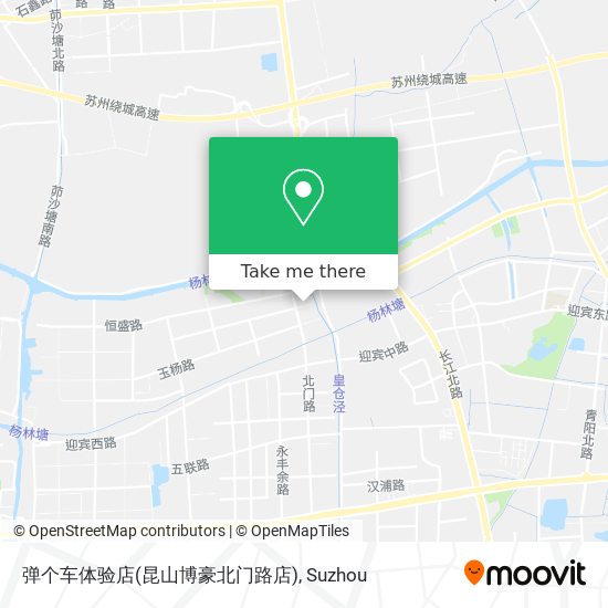 弹个车体验店(昆山博豪北门路店) map