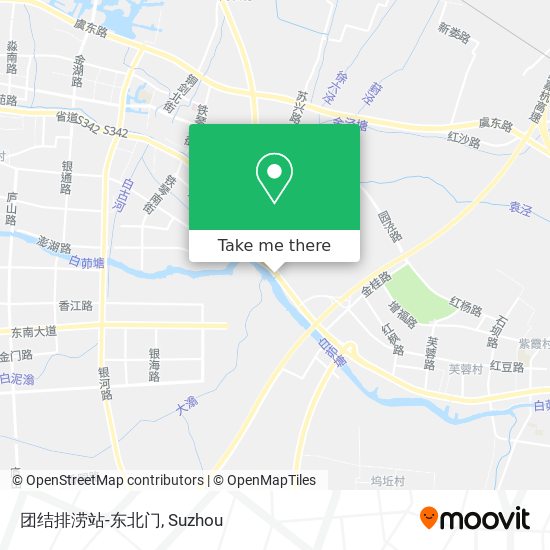 团结排涝站-东北门 map