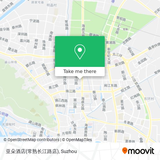 亚朵酒店(常熟长江路店) map
