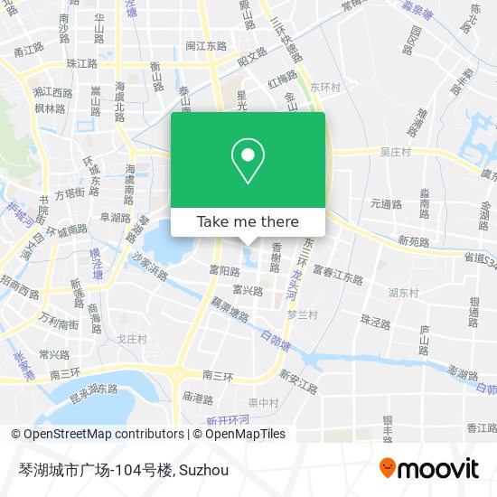 琴湖城市广场-104号楼 map