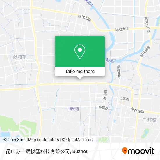 昆山苏一晟模塑科技有限公司 map