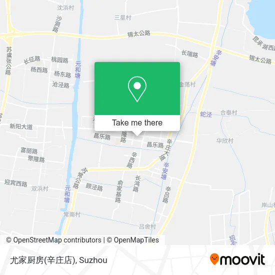 尤家厨房(辛庄店) map
