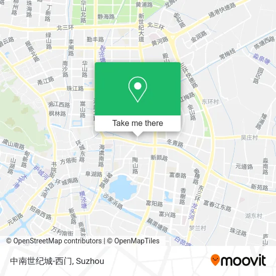 中南世纪城-西门 map