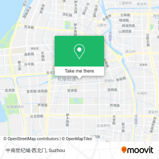 中南世纪城-西北门 map