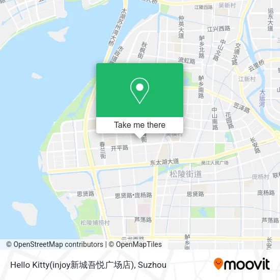 Hello Kitty(injoy新城吾悦广场店) map