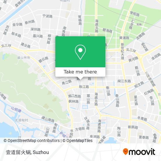 壹道留火锅 map