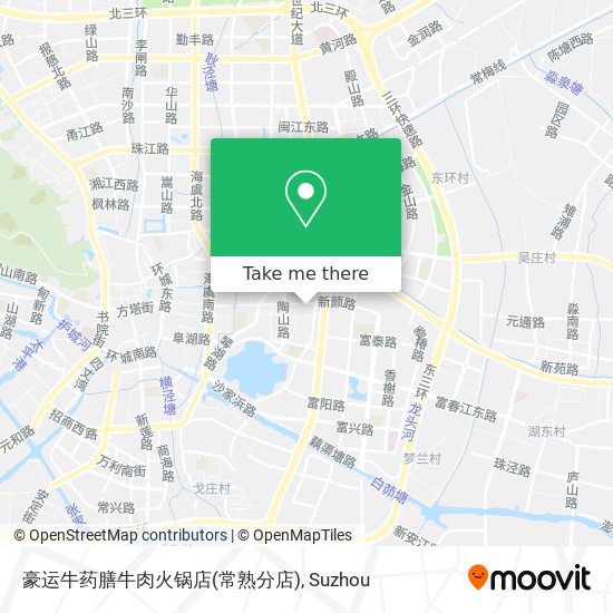 豪运牛药膳牛肉火锅店(常熟分店) map