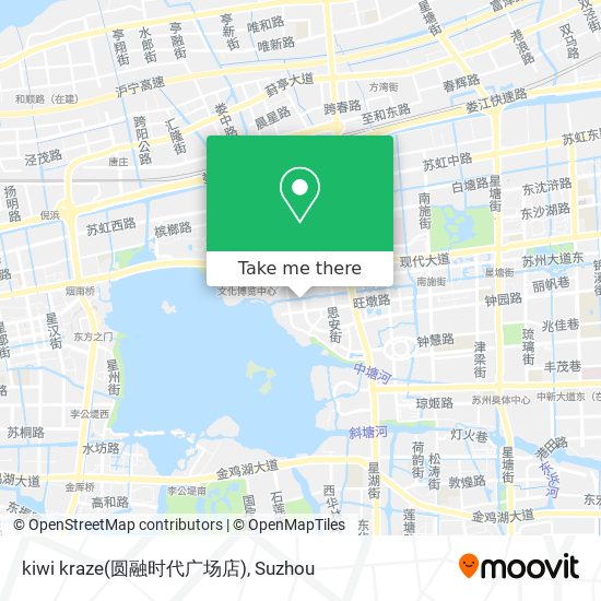 kiwi kraze(圆融时代广场店) map