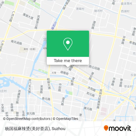 杨国福麻辣烫(美好荟店) map