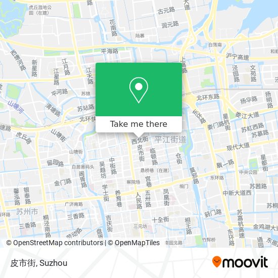 皮市街 map