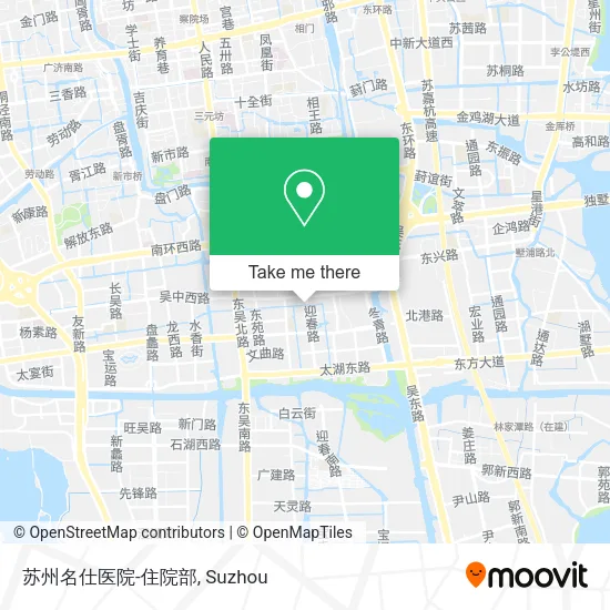 苏州名仕医院-住院部 map