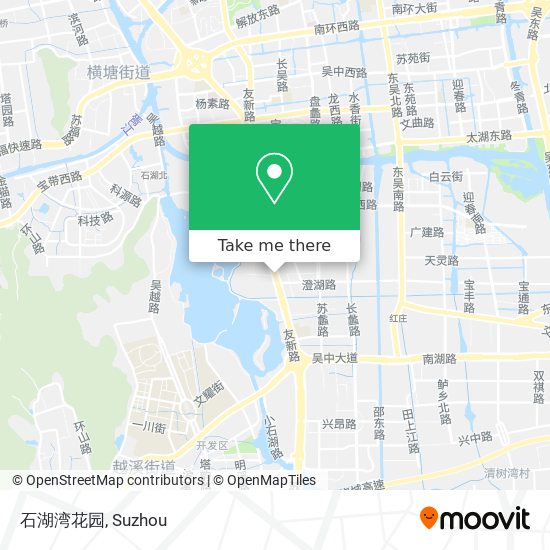石湖湾花园 map