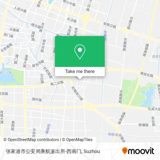 张家港市公安局乘航派出所-西南门 map