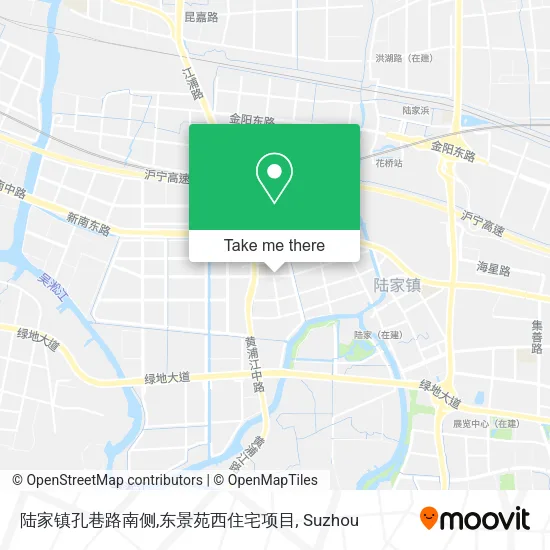 陆家镇孔巷路南侧,东景苑西住宅项目 map