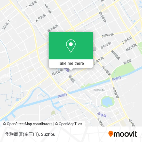 华联商厦(东三门) map