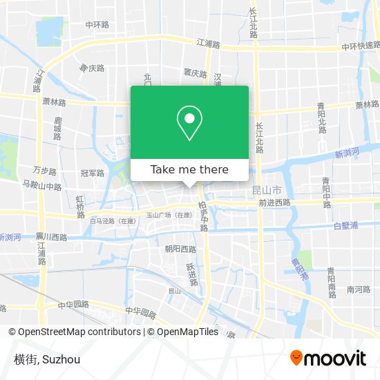 横街 map