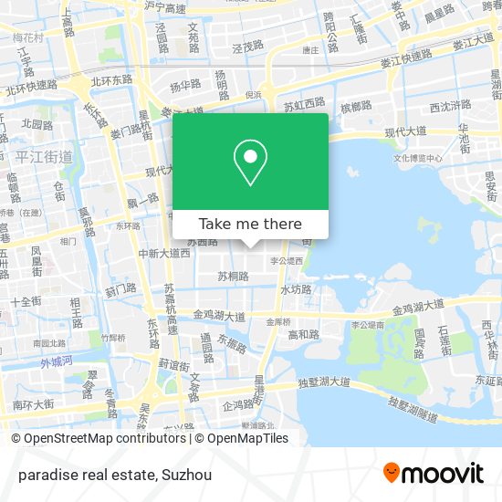 paradise real estate map