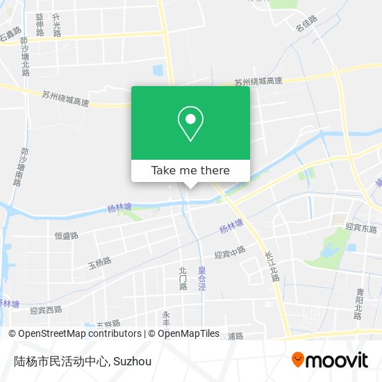 陆杨市民活动中心 map