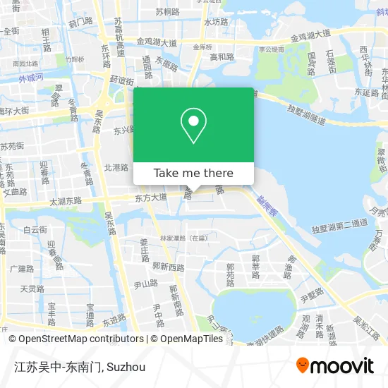 江苏吴中-东南门 map
