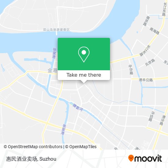 惠民酒业卖场 map
