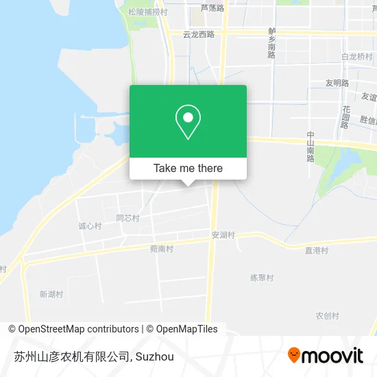 苏州山彦农机有限公司 map