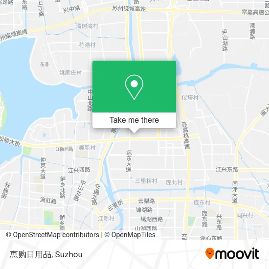 恵购日用品 map