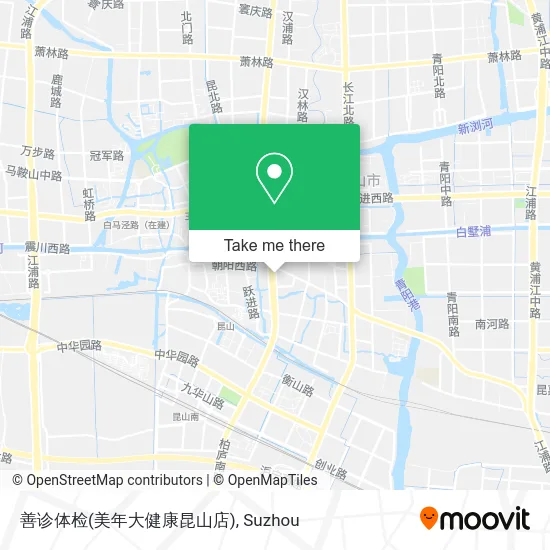 善诊体检(美年大健康昆山店) map