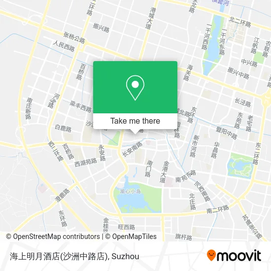 海上明月酒店(沙洲中路店) map