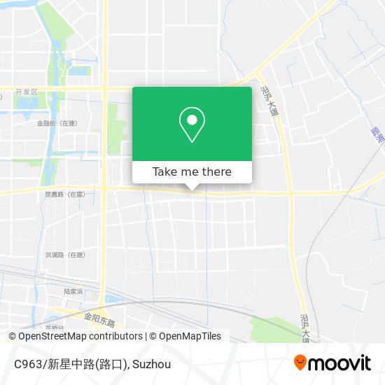 C963/新星中路(路口) map