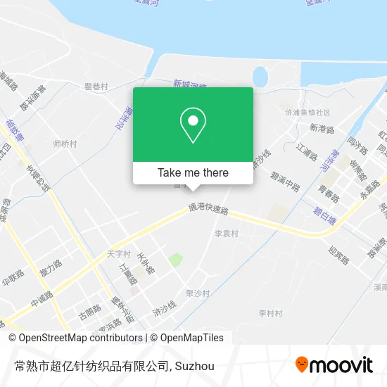 常熟市超亿针纺织品有限公司 map